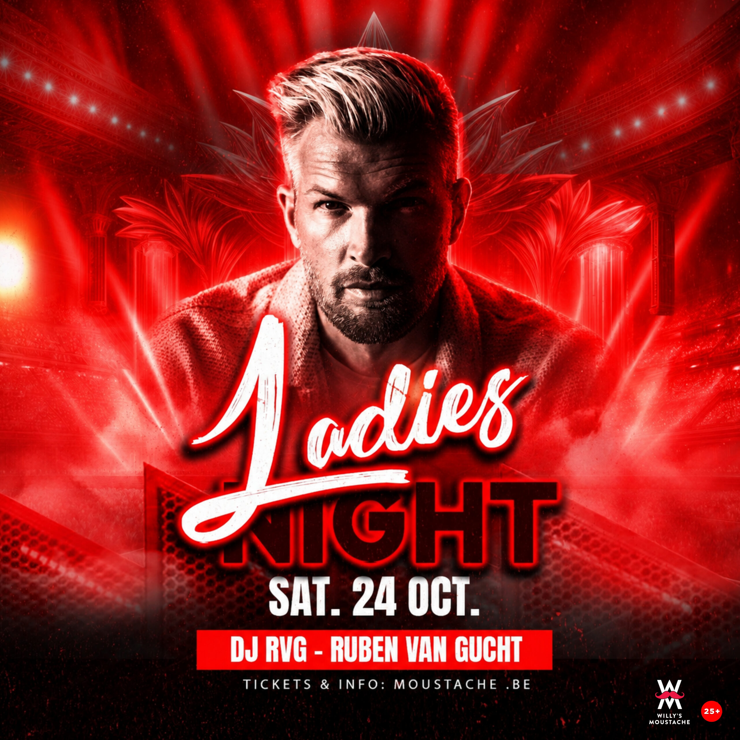 DJ achter de booth tijdens een event in Willebroek